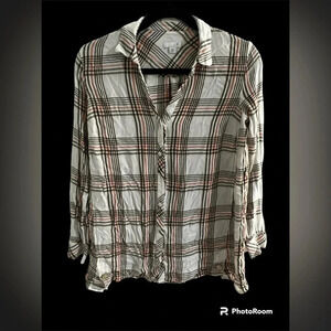 J Jill flannel top size XS
